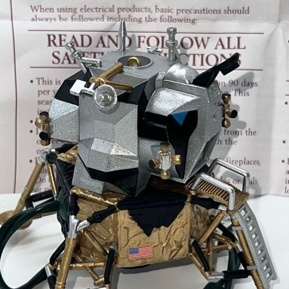 Hallmark Vintage 1998 Apollo Lunar Module Journeys into Space Series, Hallmark K - Picture 9 of 11